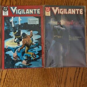 DC Vigilante Comic Pair #31 & #28